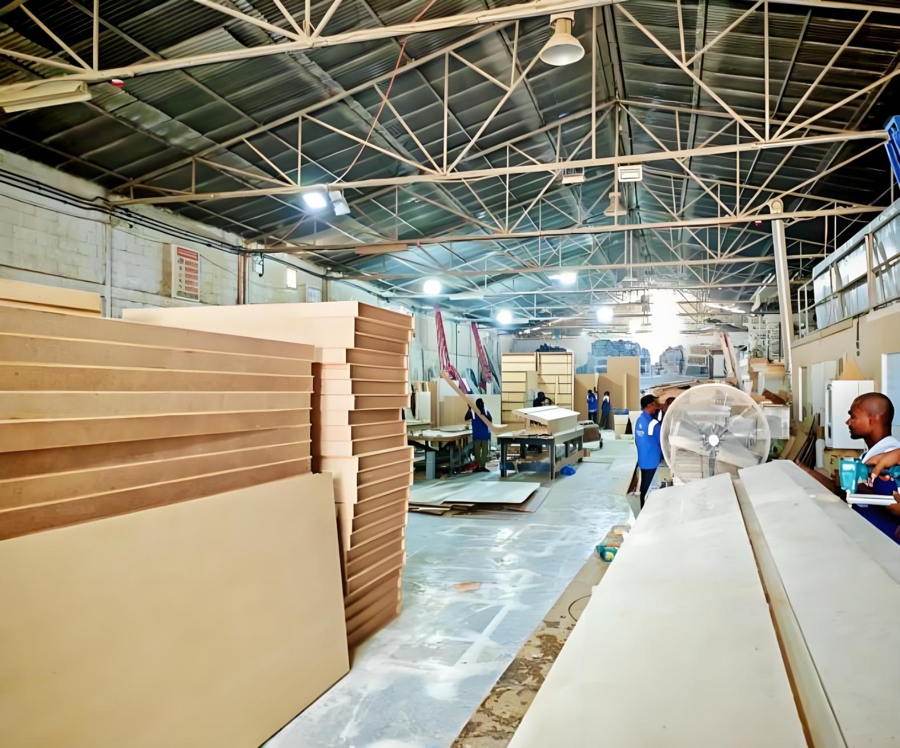 Saudi factory environment